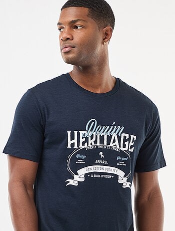 T-shirt de manga curta com estampado 'JJ Rebel'