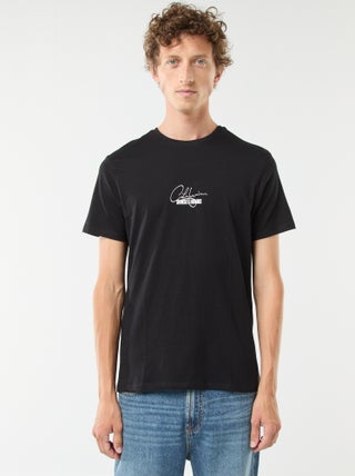 T-shirt de manga curta com estampado