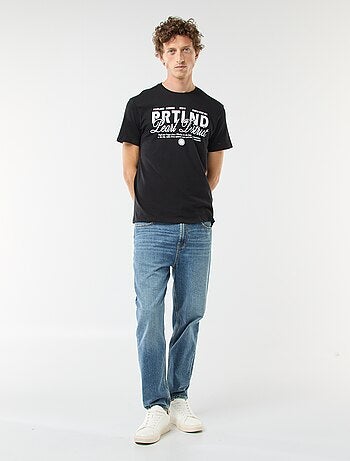 T-shirt de manga curta com estampado