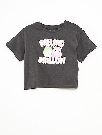 T-shirt de manga curta com estampado