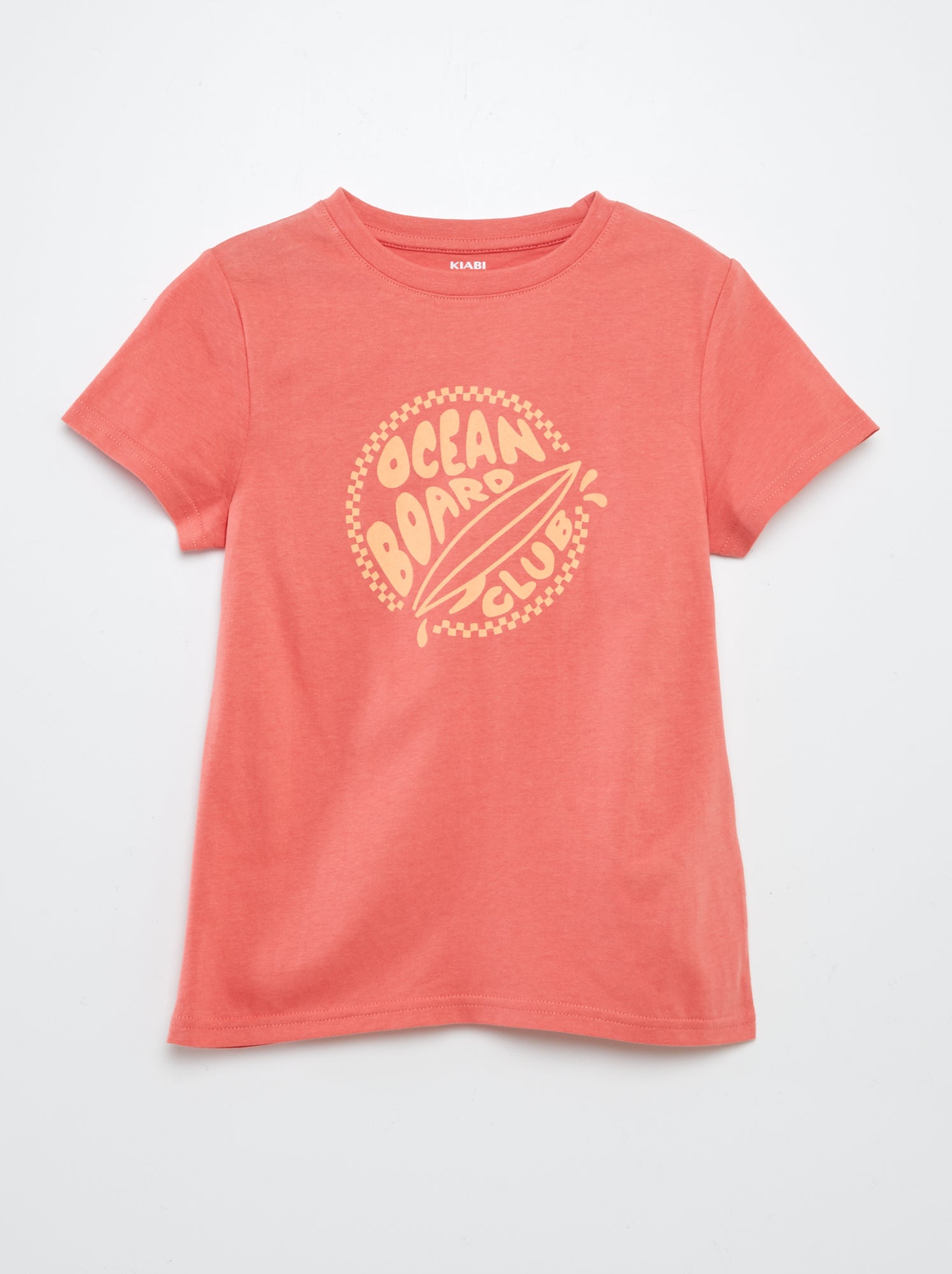 T-shirt de manga curta com estampado