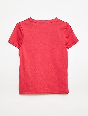 T-shirt de manga curta com estampado