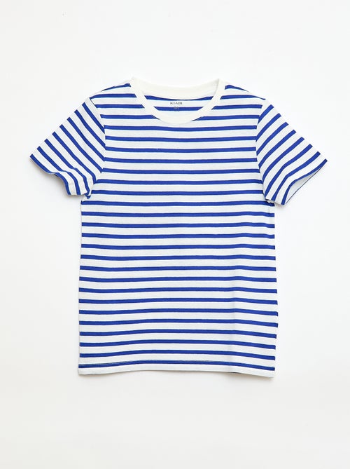 T-shirt de manga curta com motivo - Kiabi