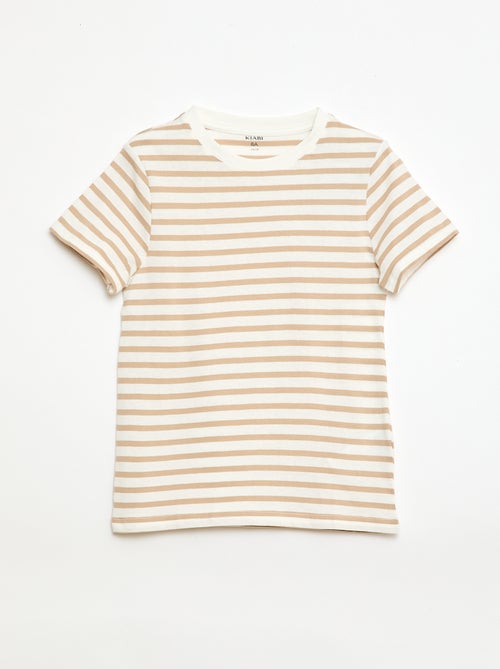 T-shirt de manga curta com motivo - Kiabi