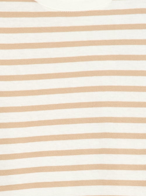 T-shirt de manga curta com motivo - Kiabi