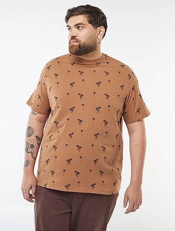 T-shirt de manga curta com motivo