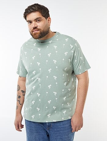 T-shirt de manga curta com motivo