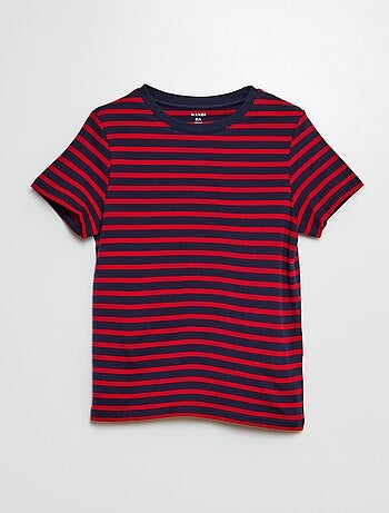 T-shirt de manga curta com motivo