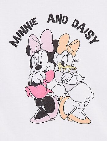 T-shirt de manga curta cropped 'Minnie' 'Disney'