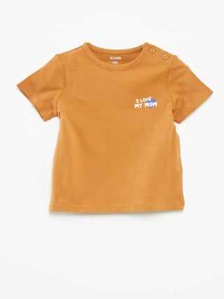 T-shirt de manga curta 'Dia da Mãe'