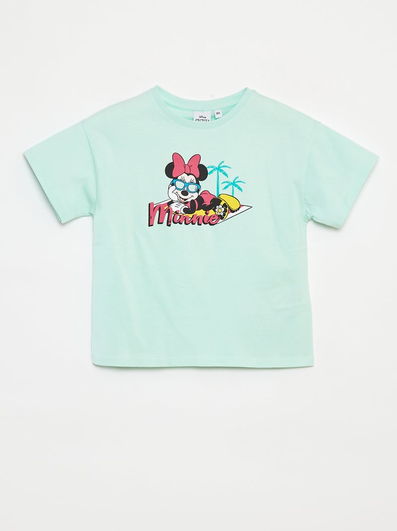 T-shirt de manga curta 'Disney' AZUL - Kiabi