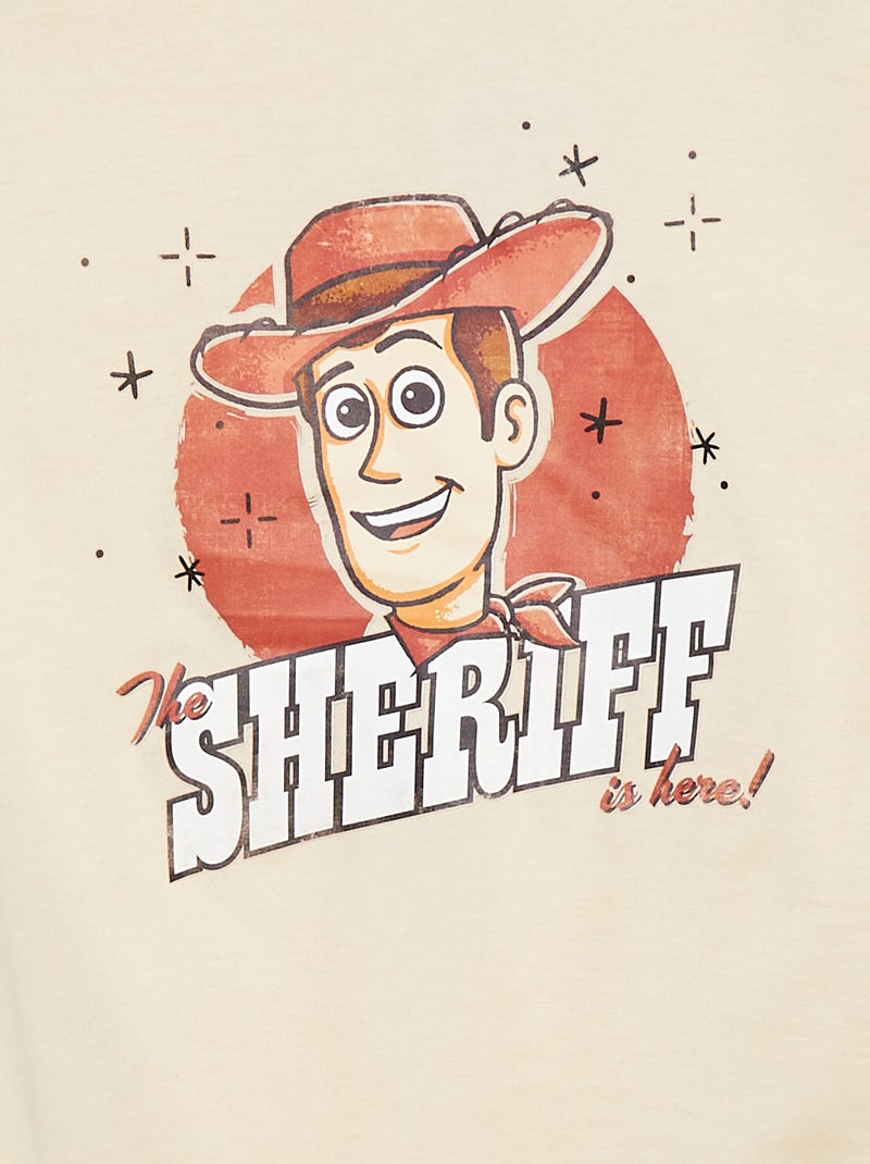 T-shirt de manga curta 'Disney' BEGE - Kiabi