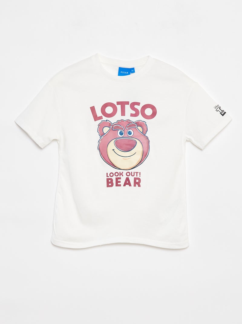 T-shirt de manga curta 'Disney' BRANCO - Kiabi
