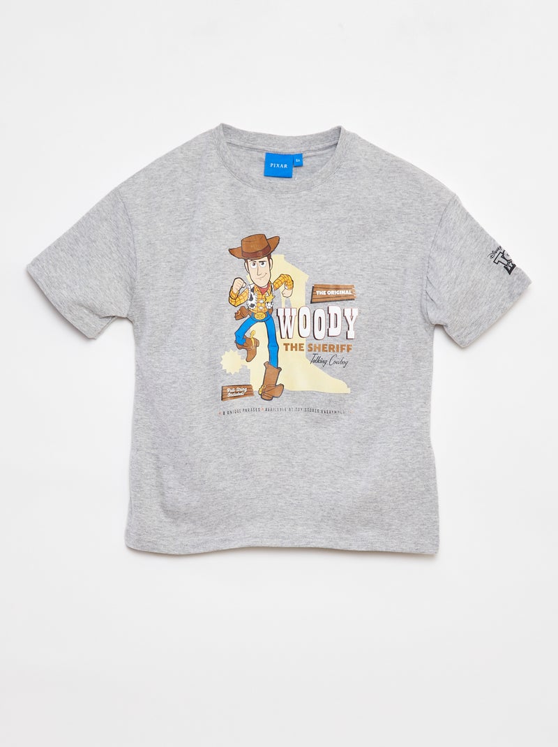 T-shirt de manga curta 'Disney' CINZA - Kiabi