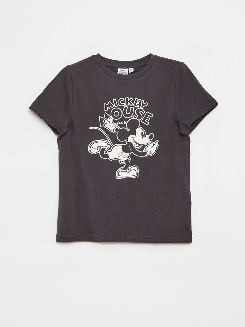 T-shirt de manga curta 'Disney' Cinza - Kiabi