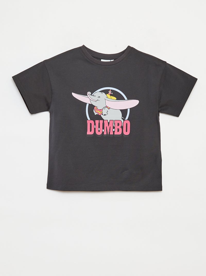 T-shirt de manga curta 'Disney' PRETO - Kiabi