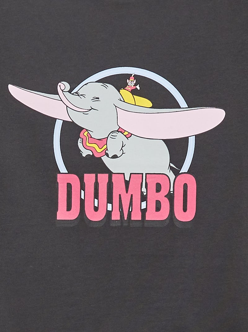 T-shirt de manga curta 'Disney' PRETO - Kiabi