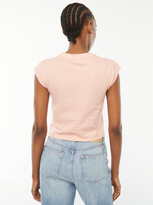 T-shirt de manga curta 'Disney' 'Stitch' - Kiabi