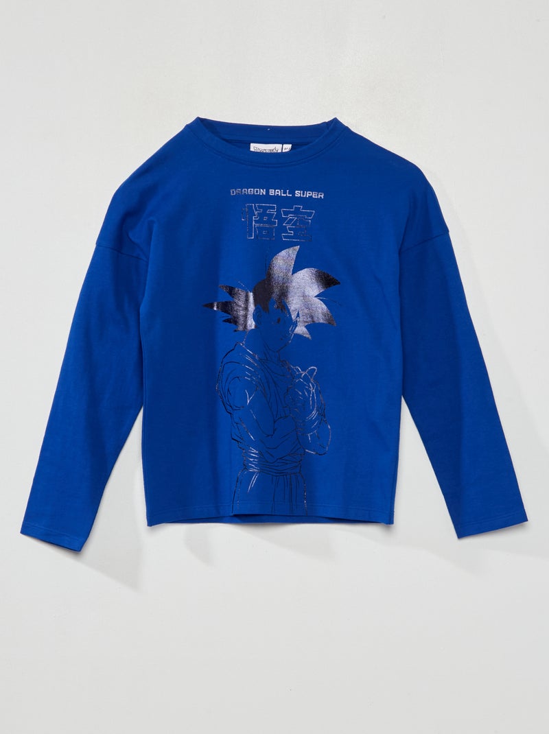 T-shirt de manga curta 'Dragon Ball Z' AZUL - Kiabi