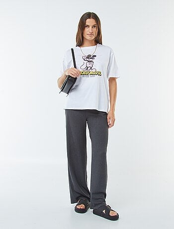 T-shirt de manga curta e gola redonda 'Disney'