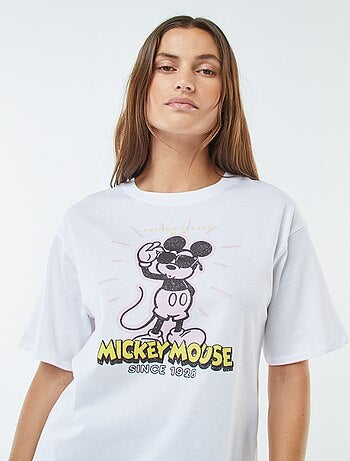 T-shirt de manga curta e gola redonda 'Disney'