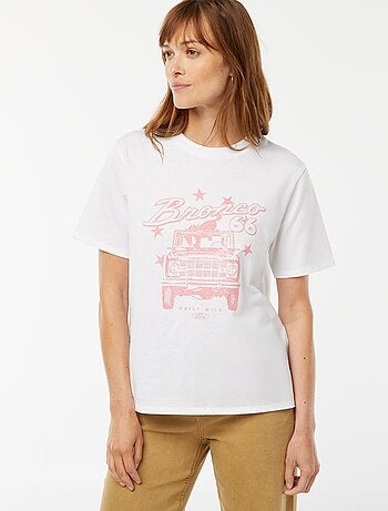 T-shirt de manga curta e gola redonda 'Ford'