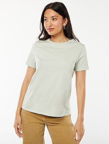 T-shirt de manga curta em jersey