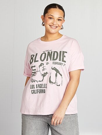 T-shirt de manga curta em jersey 'Blondie'