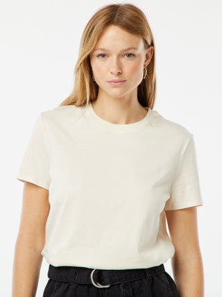 T-shirt de manga curta em jersey