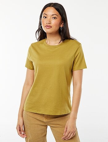 T-shirt de manga curta em jersey