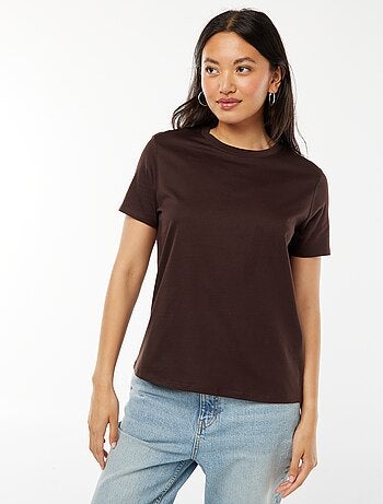 T-shirt de manga curta em jersey