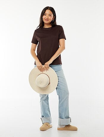 T-shirt de manga curta em jersey