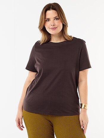 T-shirt de manga curta em jersey