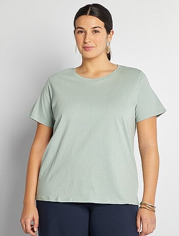 T-shirt de manga curta em jersey