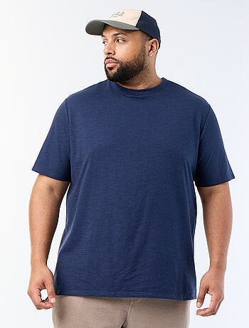 T-shirt de manga curta em malha jersey fantasia