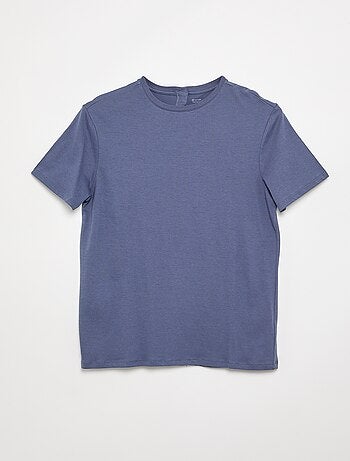 T-shirt de manga curta estampada - coleção fácil de vestir