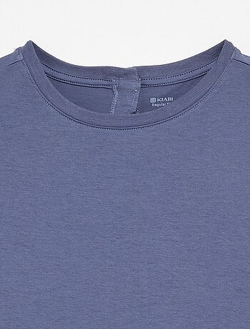 T-shirt de manga curta estampada - coleção fácil de vestir