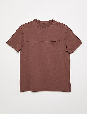 T-shirt de manga curta estampada - coleção fácil de vestir