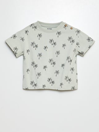 T-shirt de manga curta estampada - Tough Cotton