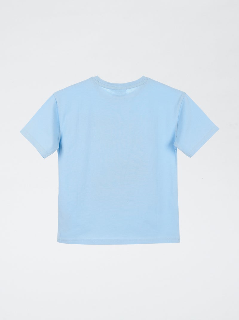 T-shirt de manga curta estampado 'Dragon Ball Z' Azul - Kiabi