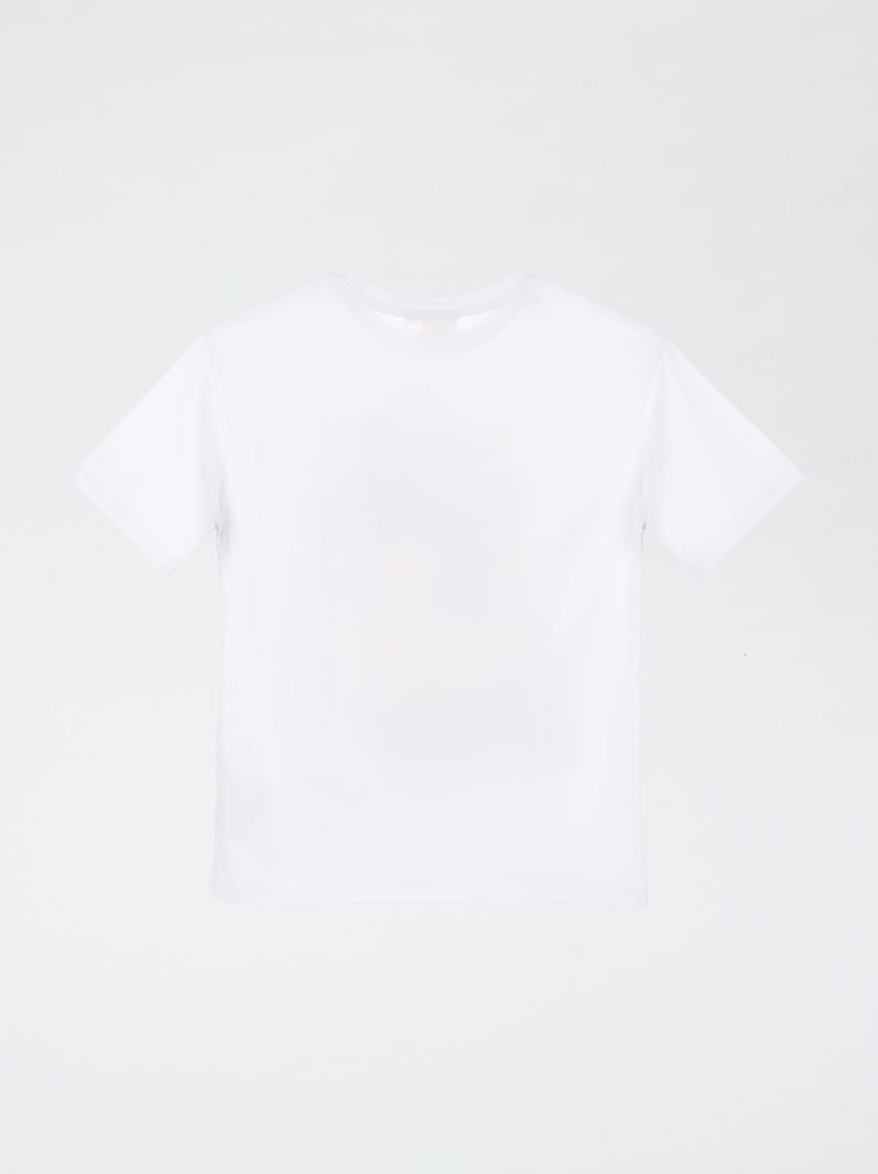 T-shirt de manga curta estampado 'Dragon Ball Z' Branco - Kiabi