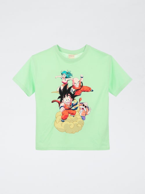 T-shirt de manga curta estampado 'Dragon Ball Z' - Kiabi