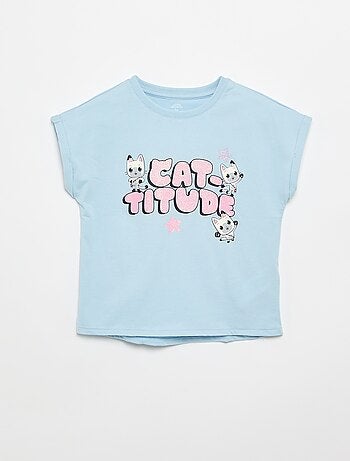 T-shirt de manga curta 'Gabby e a Casa Mágica'
