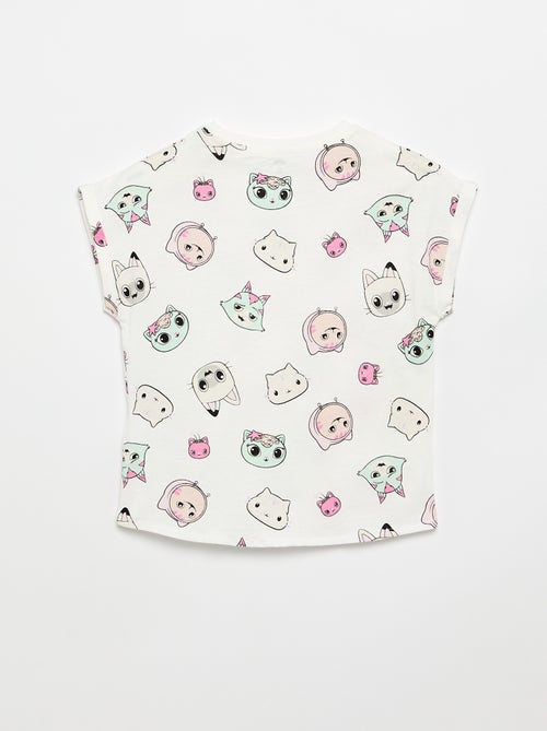 T-shirt de manga curta 'Gabby e a Casa Mágica' - Kiabi