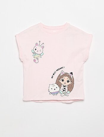 T-shirt de manga curta 'Gabby e a Casa Mágica'