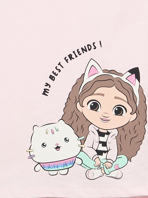 T-shirt de manga curta 'Gabby e a Casa Mágica' - Kiabi