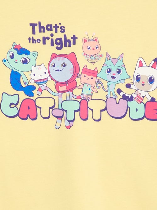 T-shirt de manga curta \'Gabby e a Casa Mágica\' \'Universal\' - Kiabi