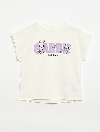 T-shirt de manga curta \'Gabby e a Casa Mágica\' \'Universal\'