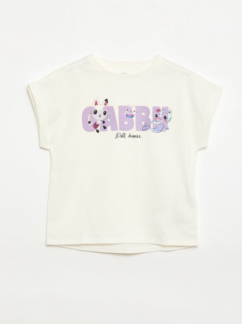T-shirt de manga curta \'Gabby e a Casa Mágica\' \'Universal\' - Kiabi