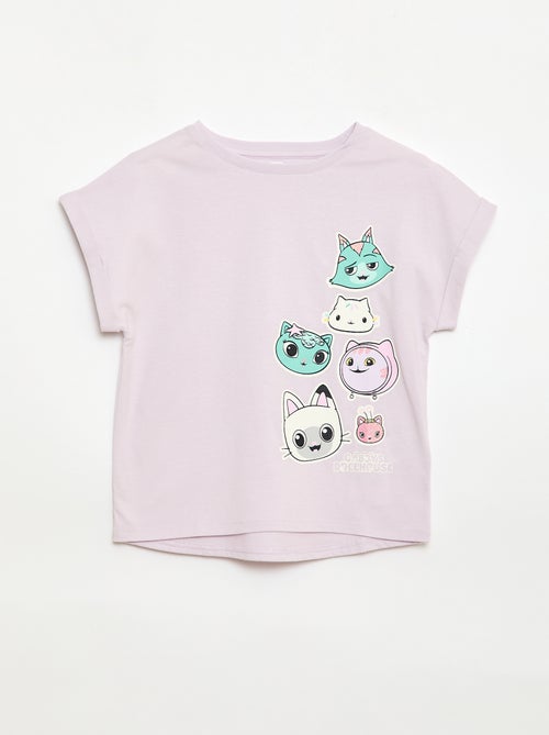 T-shirt de manga curta \'Gabby e a Casa Mágica\' \'Universal\' - Kiabi